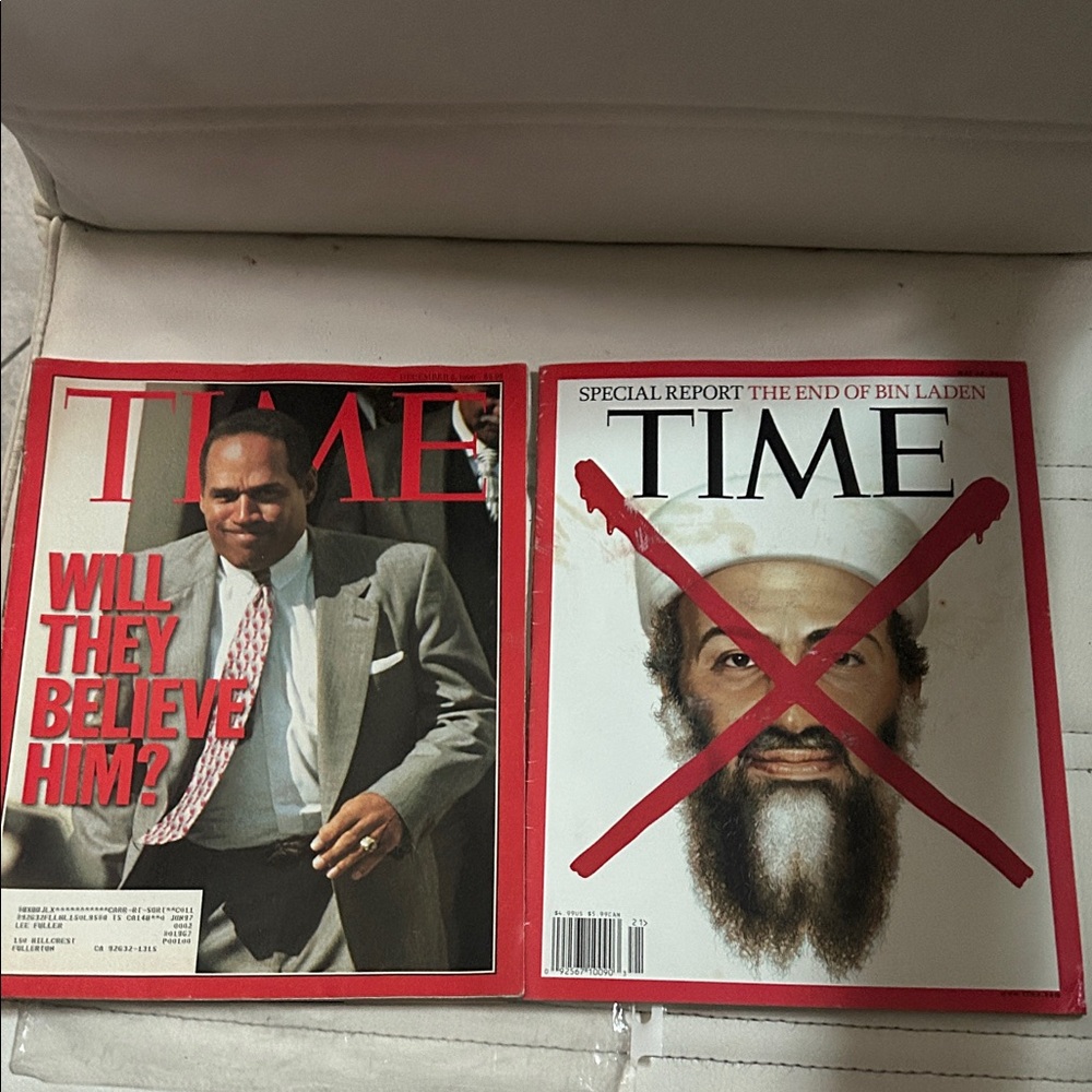 TIME Magazine Covers Set